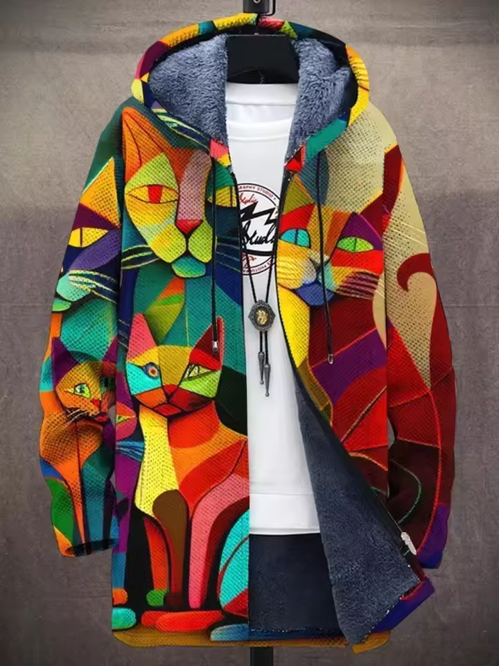 Aria - Cardigan Artistique Élégant