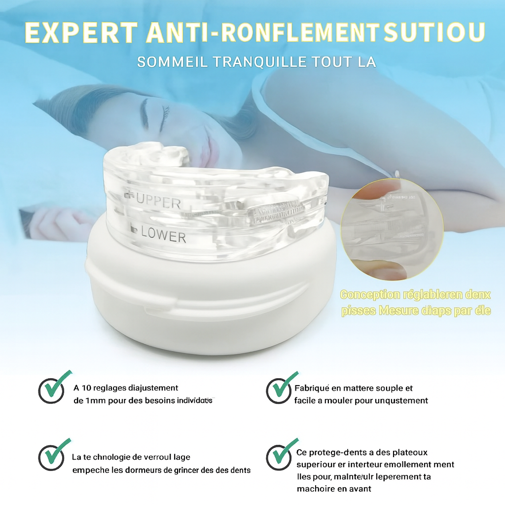 Gouttière anti-ronflement