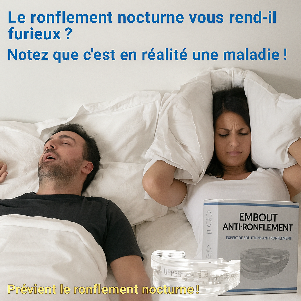 Gouttière anti-ronflement