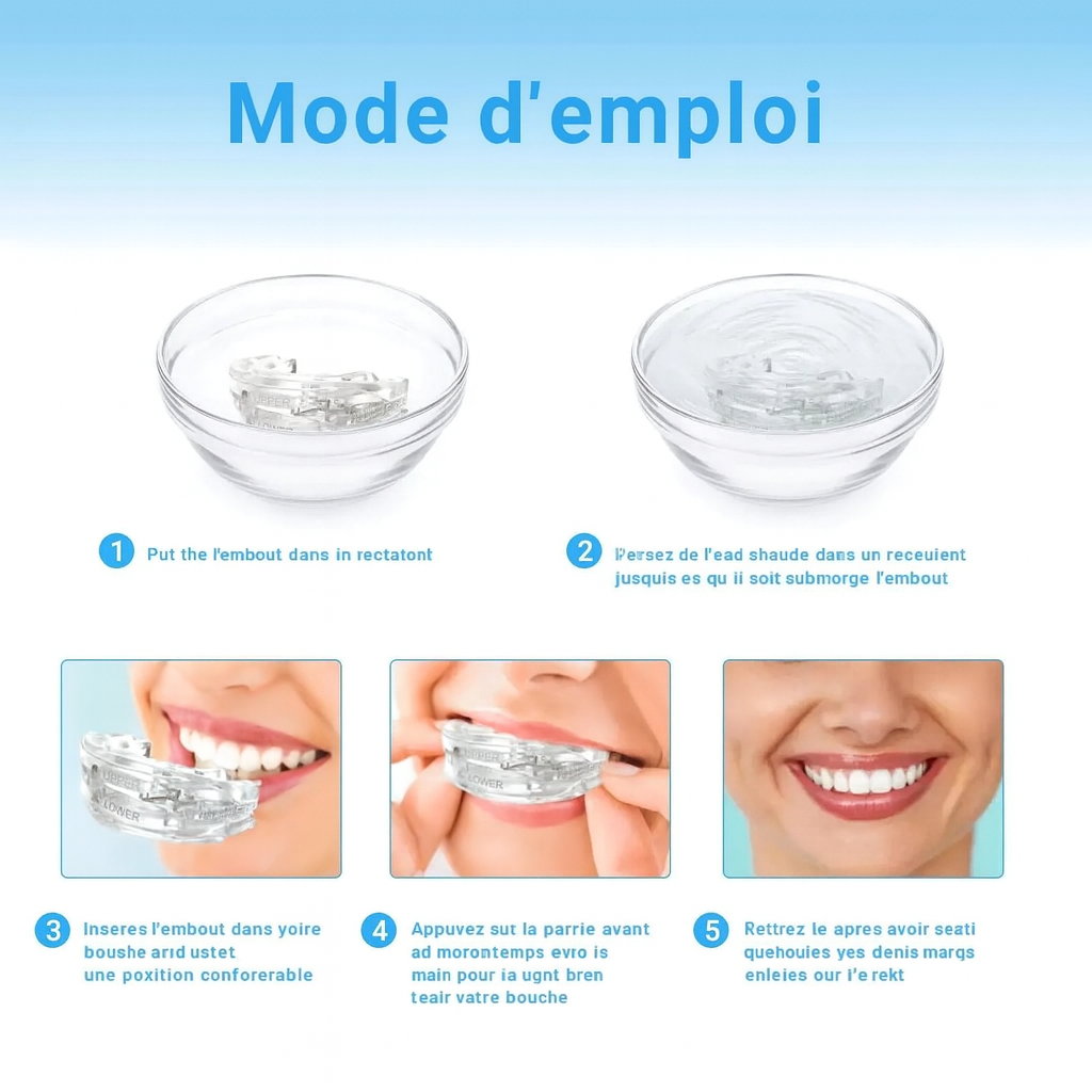Gouttière anti-ronflement