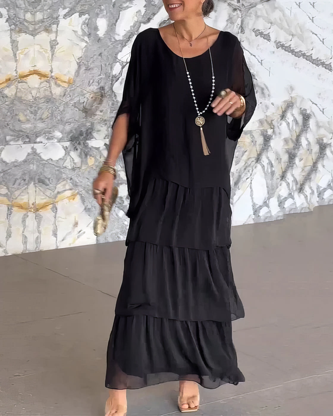 Mathurine - Robe artistique à coupe ample